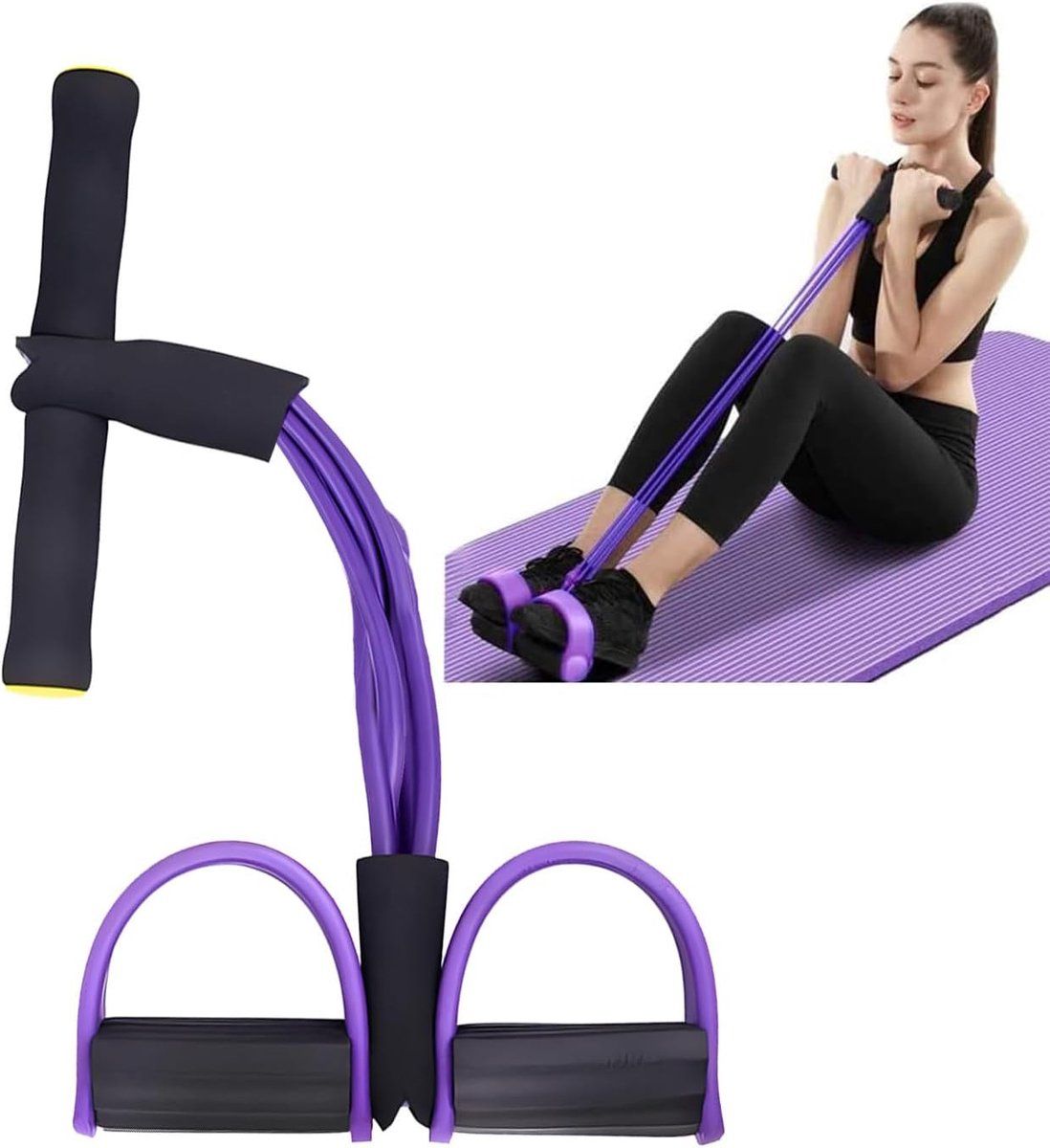 Tummy Trimmer Spring Bally Fat Burner | Home Gym Workout for Weight Loss (Double Spring)