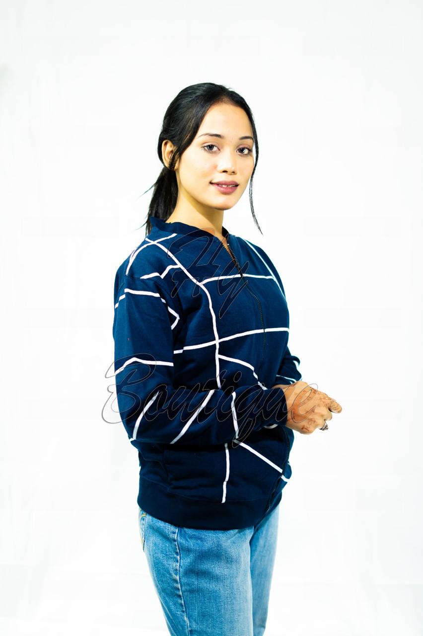 Winter Collection Women’s Mocnek Printed Jacket | Stylish & Warm Outerwear | Trendy Winter Fashion for Ladies extra large